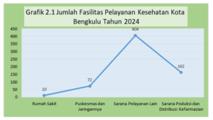 Grafik Fasilitas Pelayanan Kesehatan Tahun 2024