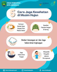 MENJAGA KESEHATAN DI MUSIM HUJAN